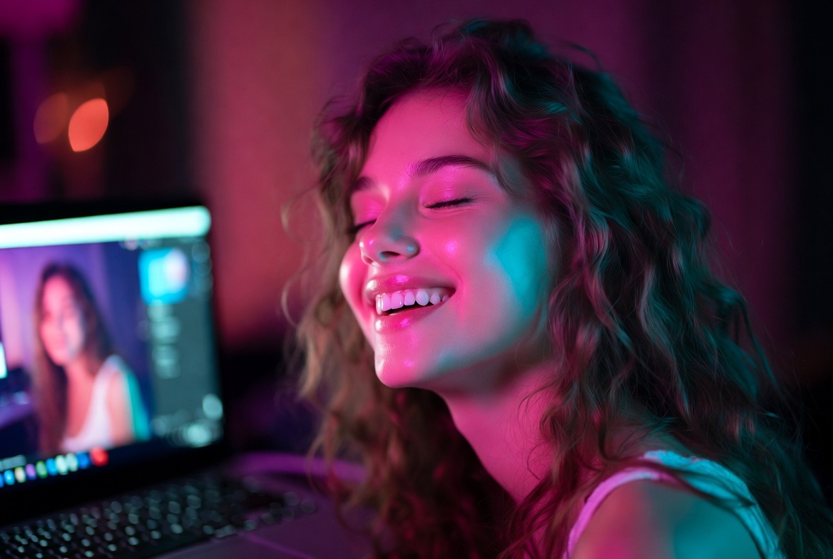 Using genuine compliments in flirty random chats
