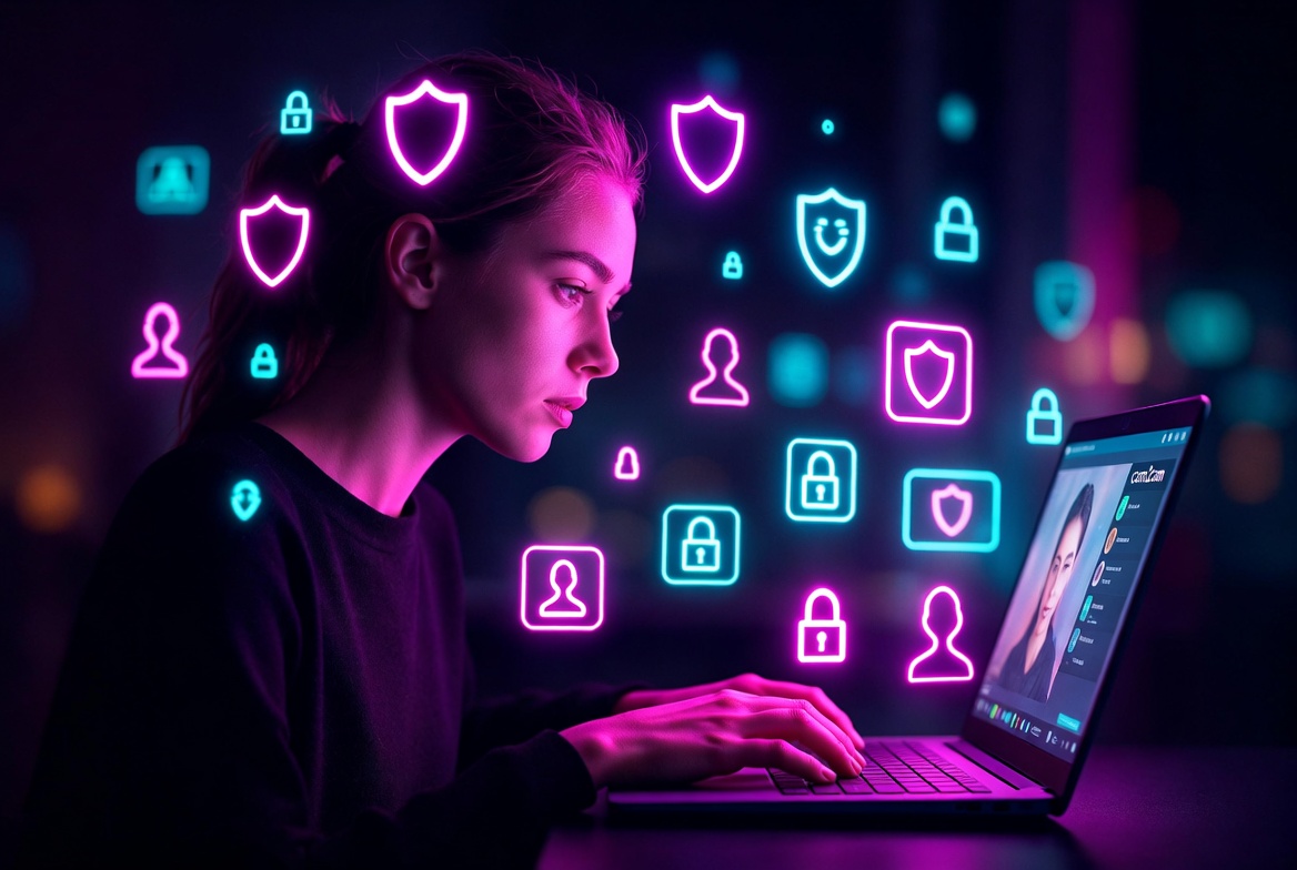 Protecting privacy on random video chat sites