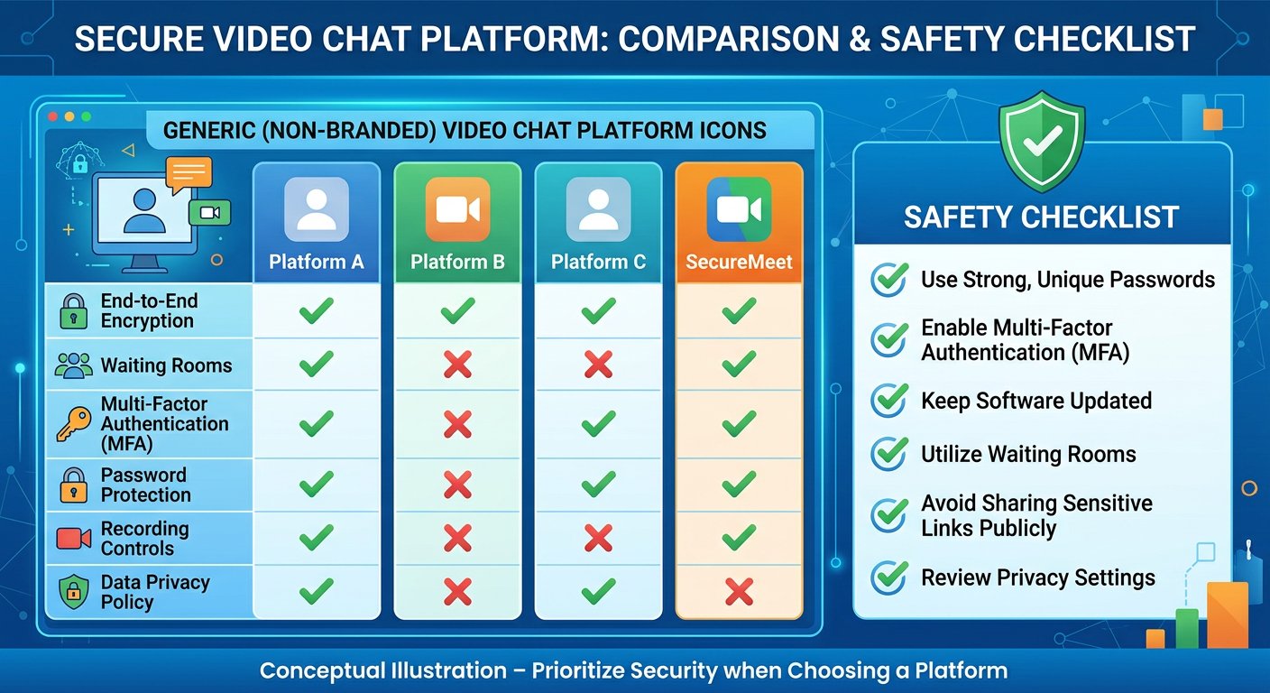 Platform safety comparison on omegleslut.com
